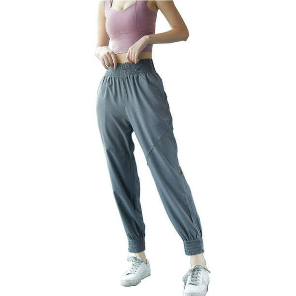 CakCton Womens Sports Sweatpants Joggers High Waist Loose Workout Yoga Lounge Drawstring Active Casual Pants with Pockets 
